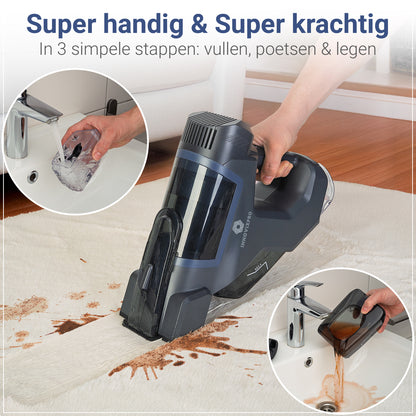Innovixpro® Draadloze Tapijtreiniger – 45 Minuten Accuduur !