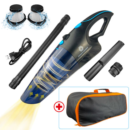 Innovixpro® Kruimeldief – Nat&Droog – 17000Pa ! Sterkste van de benelux ! Met 2 filter's